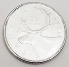 1966 Canadian Quarter  *80% SILVER*  *FREE SHIPPING*