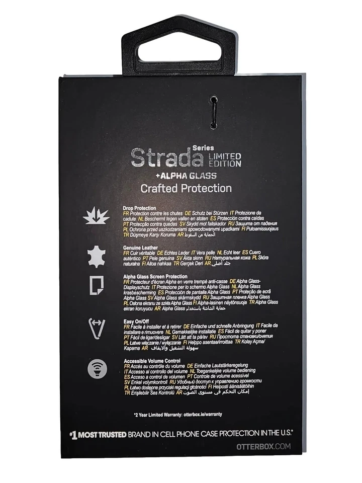 OtterBox Strada Series Case for iPhone SE 3rd/2nd Gen & iPhone 8 - Stone Serpent - Image 2 of 4