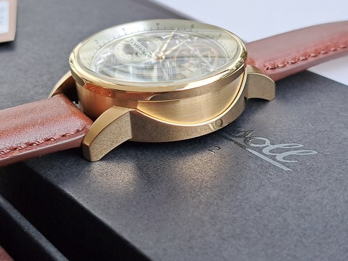 Ingersoll The Jazz Automatic Skeleton Watch - Full Set - Golden Case - Dual Time - Bild 22 von 24