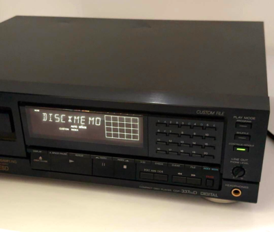 SONY CDプレーヤー 337ESD　訳あり SONY CDプレーヤー 337ESD 訳あり Sony CDP-337ESD CD Player