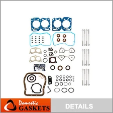 Full Gasket Set Head Bolts Fit 10-12 Subaru Outback Legacy 2.6L H4 SOHC