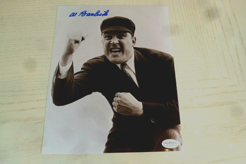 AL BARLICK Signed 8x10 Umpire Photo -JSA Hologram Authenticated