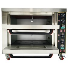 220V 6.4KW Electric Oven Roast Chicken Pizza Commercial Oven Broiler