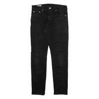 LEVI'S 512 BIG E Jeans Mens Black Slim Tapered Denim W30 L32