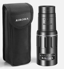 RIROMA Compact Monocular Telescope, 16X52 HD  2023 High Power Monocular