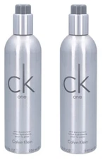 *PACK OF 2* Calvin Klein CK ONE BODY LOTION Skin Moisturizer for Unisex 8.5 oz