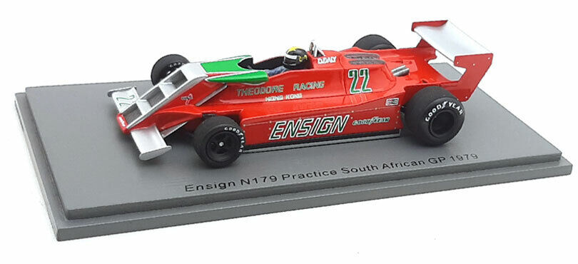 Spark S3957 Ensign N179 Practice South African GP 1979 Spark S3957 Ensign N179 Practice South African GP 1979