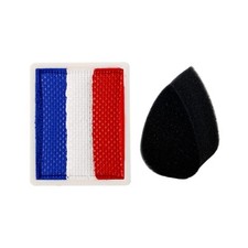 Water Based 10G Red White Blue Split Cake Face Paint for Sports Makeup Patriotic