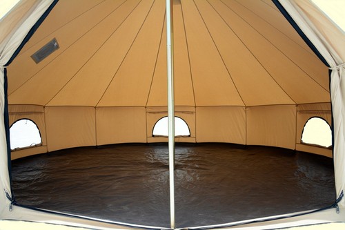 WHITEDUCK Regatta Bell Tent 100% Cotton Canvas 3/4/5/6M Beige+ Awning - Picture 13 of 67