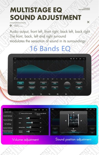 For 07-11 Benz C Class W204 S204 Carplay 4+32G Stereo Radio GPS Head Unit 10.33" - Bild 12 von 23