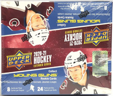 2020/21 Upper Deck Extended Series Hockey 24-Pack Box 8 Cards Per Pack Retail