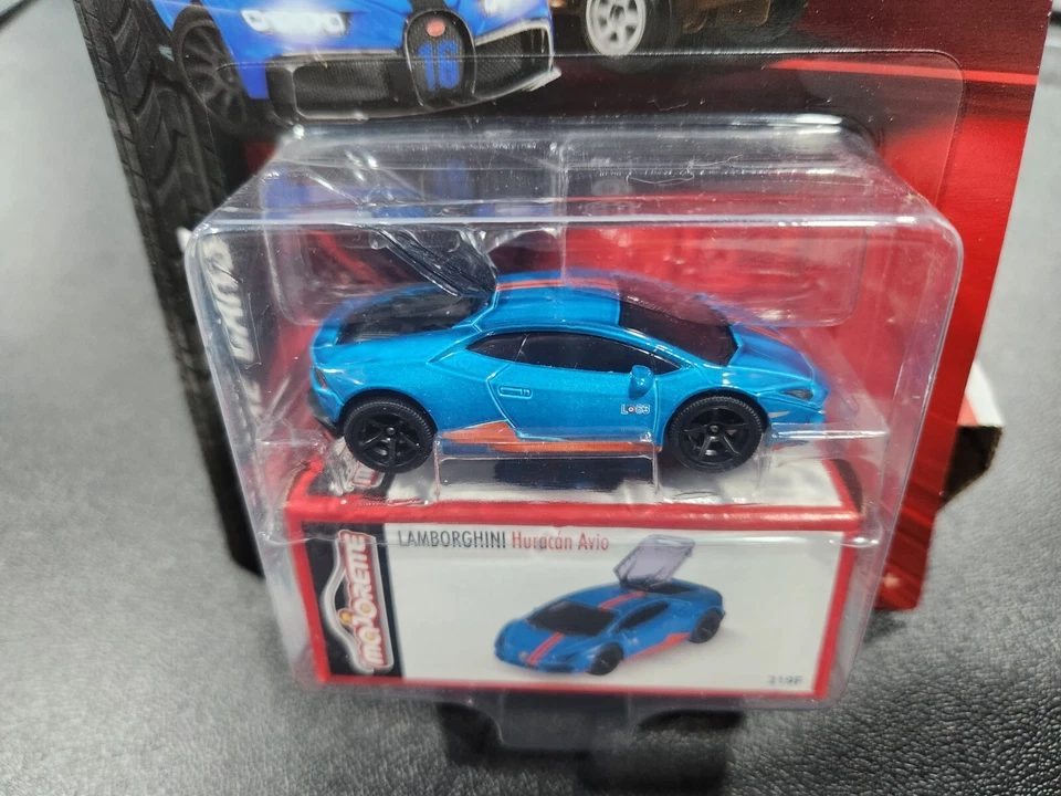 💎 Majorette Deluxe Cars serie Lamborghini Huracan Avio azul diecast 1:64 Foto 3 de 4