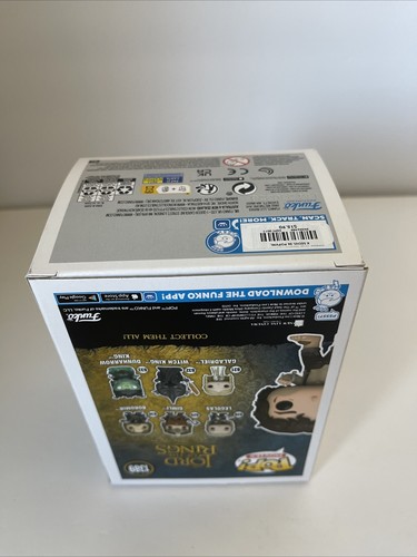 Figura Vinilo El Señor de los Anillos Frodo Funko Pop Firmada por Elijah Wood Beckett QR 16 - Imagen 8 de 9