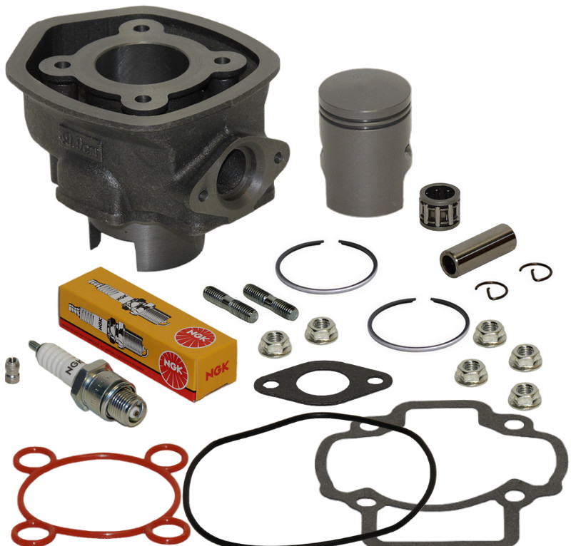Cylindre piston 50cc pour réparer la perte de puissance du Piaggio Nrg