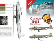 Bombshell 48-BS-001 1:48 North-American B-25J Mitchell