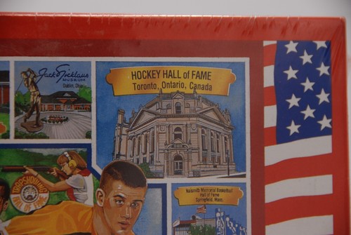 American Sports History 1000 Piece Jigsaw Puzzle White Mountain NEW SEALED 1995 - Picture 21 of 24