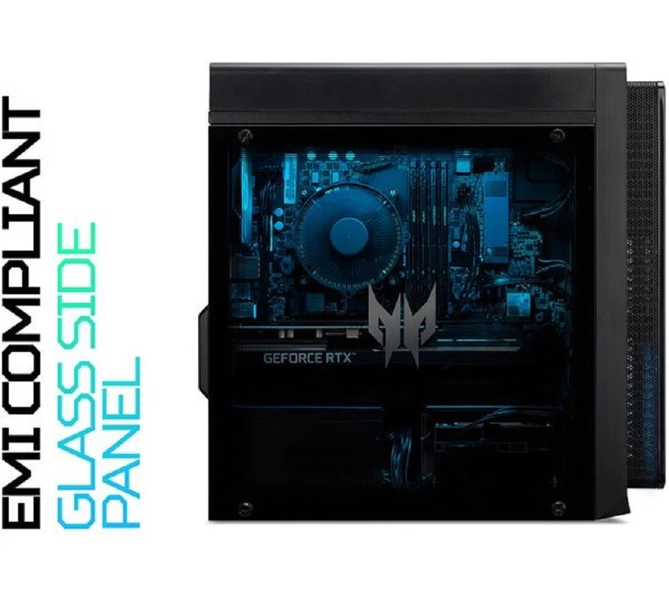 Acer Predator Orion 3000 Intel i7-12700F 4.9GHz 16GB SSD HDD RTX 3060 PC - Win11 - Image 3 of 4