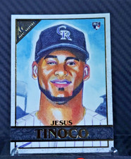 Jesus Tinoco 2020 Topps Gallery ROOKIE #22 - Rockies RC
