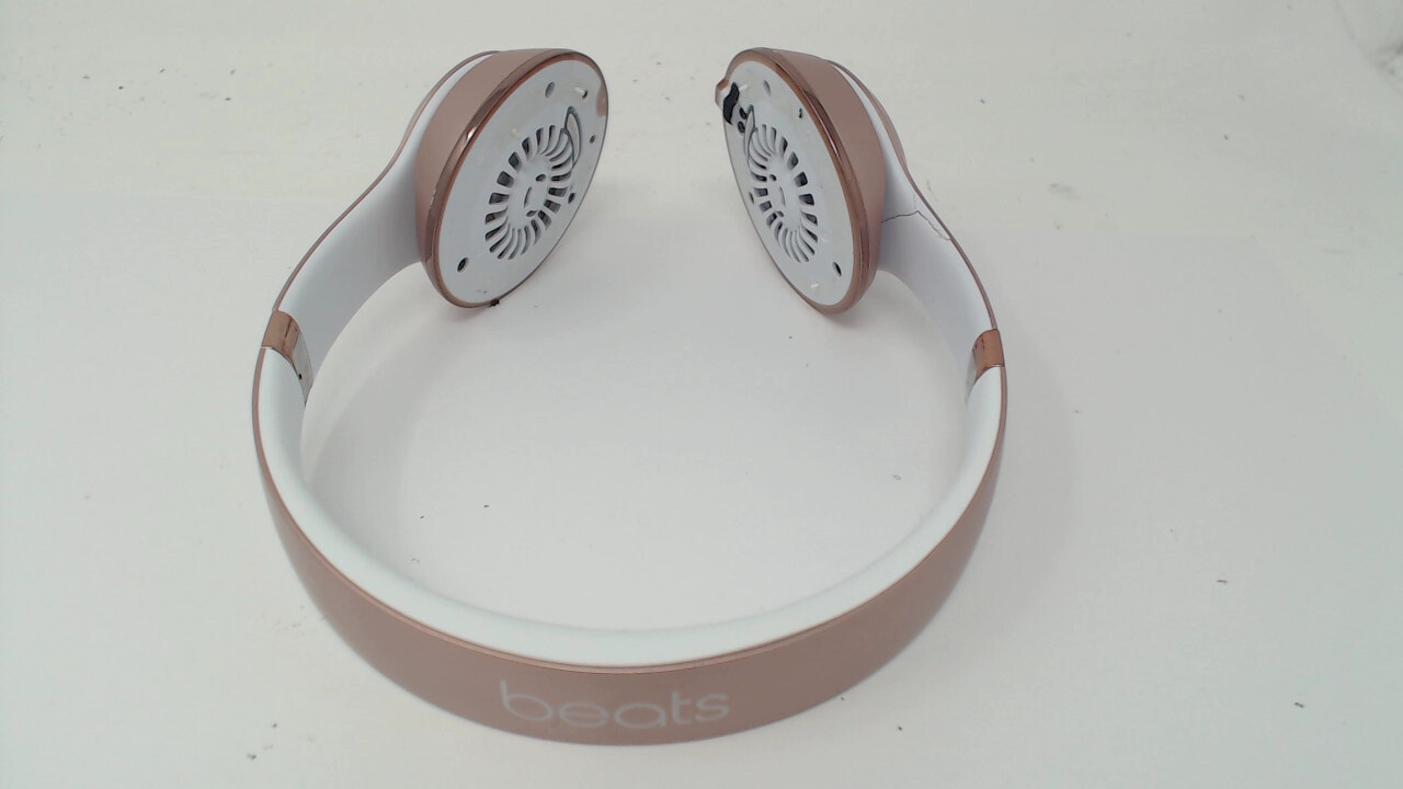 Beats Solo 3 Wireless A1796 Headphones Rose Gold - Pink NO EAR PADS