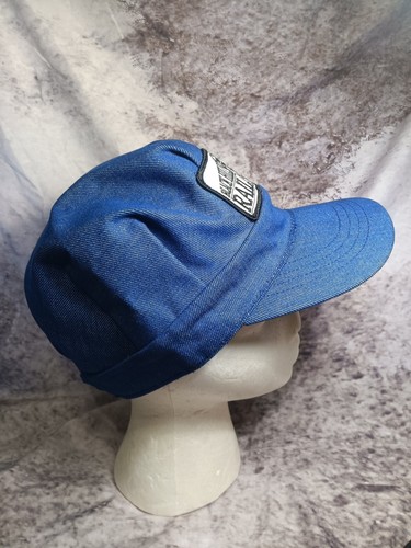 Sombrero de mezclilla Black Hills Central Railroad Snapback tren hecho en EE. UU. - Imagen 7 de 9