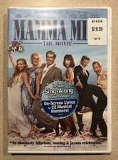 Mamma Mia The Movie (DVD, 2009, 2-Disc Set, Widescreen) New, Sealed Fast 📦