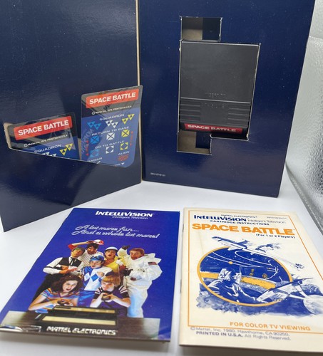 INTELLIVISION SPACE BATTLE CIB. FREE SHIPPING - Picture 3 of 5