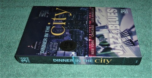 "STILL SEALED" 3 x CD by VARIOUS JAZZ & BLUES ARTISTS "DINNER IN THE CITY"(2005) - Picture 2 of 3