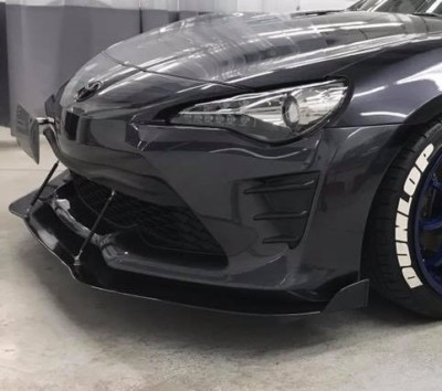 2013-2016 FRS Front splitter v2 Winglet version Rods Included