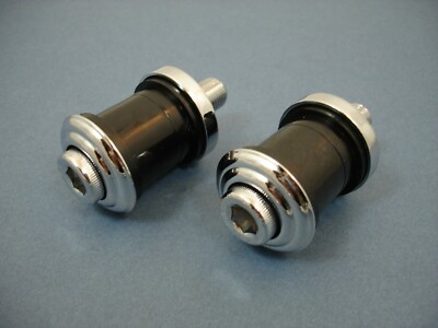 DAMPENER BUSHINGS HANDLEBAR RISERS HARLEY URETHANE FLUSH MOUNT 1/2-20 CHROME