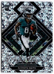 2021 Panini Prizm Emergent No Huddle #5 DEVONTA SMITH  Philadelphia Eagles 