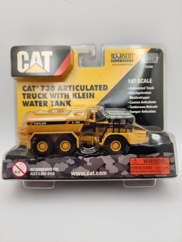 Norscot Scale Models CAT 730 Articulated Truck With Klein Water Tank 1:87 Scale