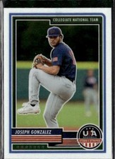 2023 Panini USA Baseball Stars & Stripes #68 Joseph Gonzalez