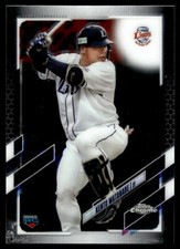 2021 Topps Chrome NPB Baseball Card Kento Watanabe RC Saitama Seibu Lions #62