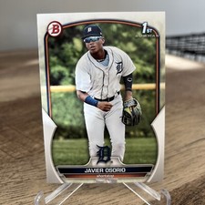 2023 1st Bowman BP-4 Javier Osorio - Tigers  Baseball Card - 9 Card Lot