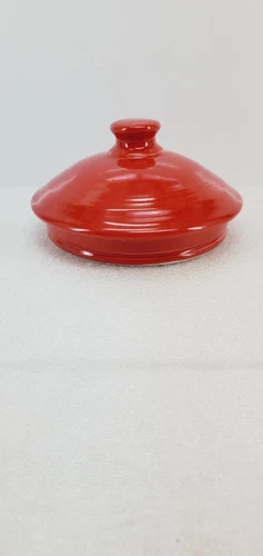 FIESTA large CANISTER CROCK lid ONLY scarlet red NEW