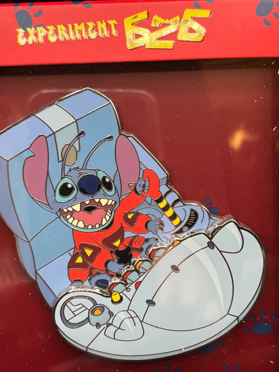 Disney Parks Lilo & Stitch Experiment 626 Day Jumbo Pin / LE 5000