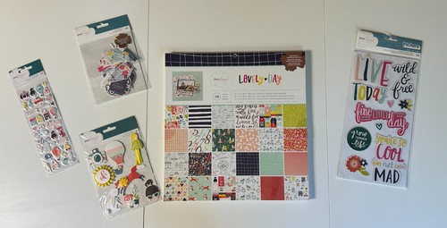 Dear LIzzy 12 x 12 Scrapbook Kit-Variations-Lovely Day, Happy Place, Stargazer, - Picture 33 of 99
