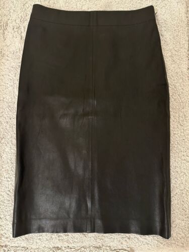 leather skirt women