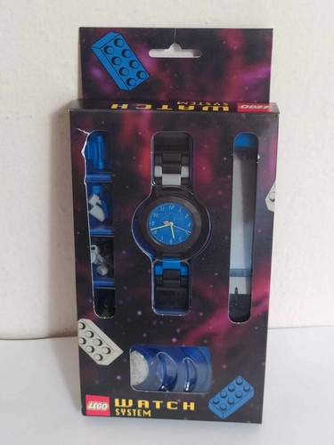 RARE VINTAGE 1997 LEGO WATCH SYSTEM ORBIT CRIVAL SWISS + JAPAN MADE NEW - 第 1/10 張圖片