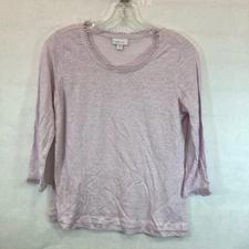 NWOT - Womens Long Sleeve Famous Maker T-Shirt - J.Jill