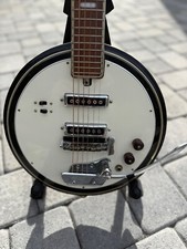 Rare 1968 Kawai banjitar, made in Japan, electric guitar shaped like a banjo
