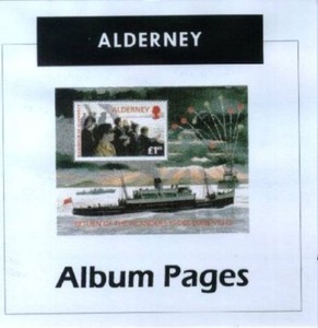 Alderney-CD-Rom-Stamp-Album-1983-2017-Color-Illustrated-Album-Pages