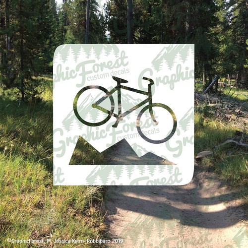 Recreation and Trail Symbol or Sign Decal 3x3in - Picture 46 of 47