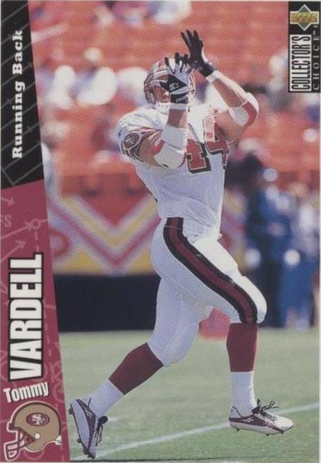 1996 Upper Deck Collector's Choice Update Tommy Vardell #U101 - 1 of 2