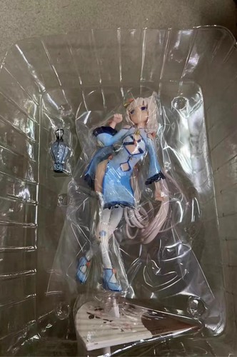 Nekopara Chocolate/Vanilla Cheongsam Dress Figure Model Statue W/box Toy 1 PCS - Foto 5 di 5