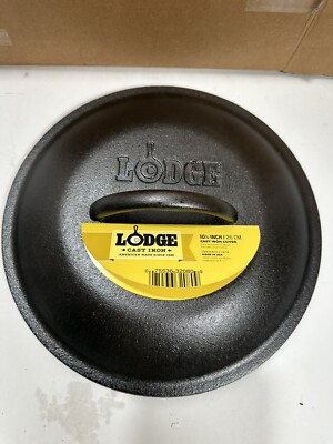 Lodge Cast Iron Cover Lid 10 1/4 Inch Made In USA L81C3 | F4713) Round Brand New