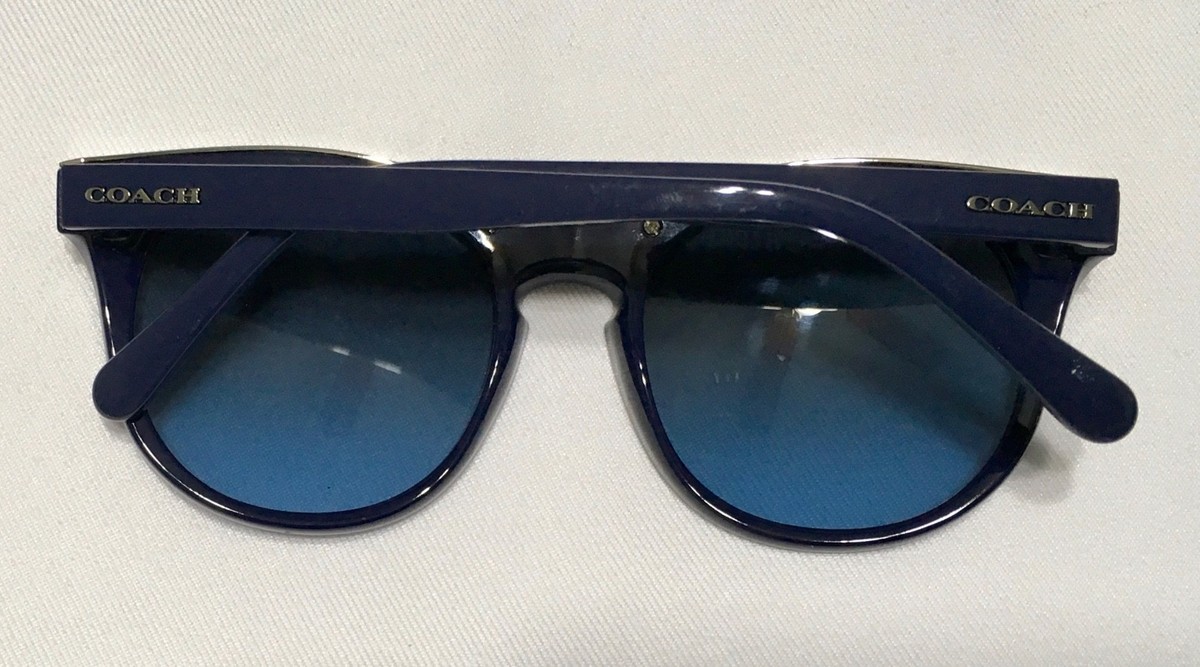 Coach HC8190 ( L1611) 542217 Navy Signature C Silver Round  display picture 3