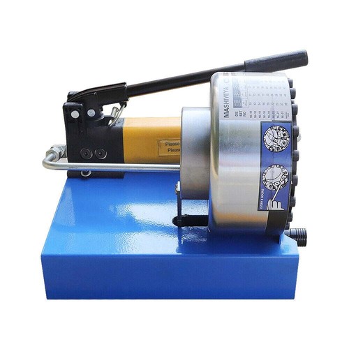 Schlauchpresse Hydraulikschlauch Presse mit Handpumpe und Pressbacken 5600KN - Bild 10 von 10