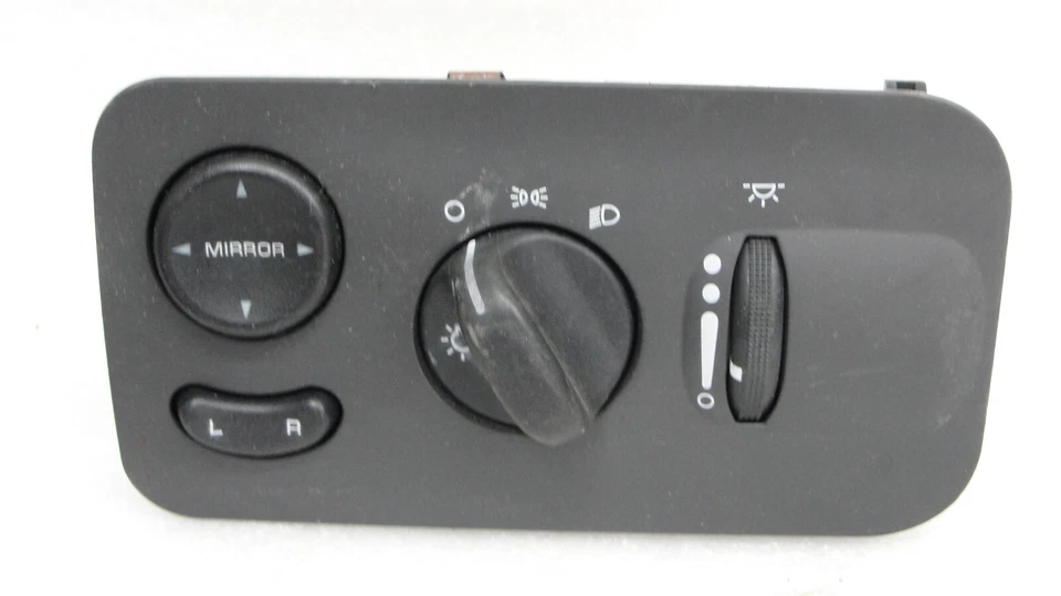 Dodge Caravan ESPELHO DE FAROL interruptor de controle dimmer cinza 01-07 Town Country fabricante de equipamento original - Imagem 2 de 4