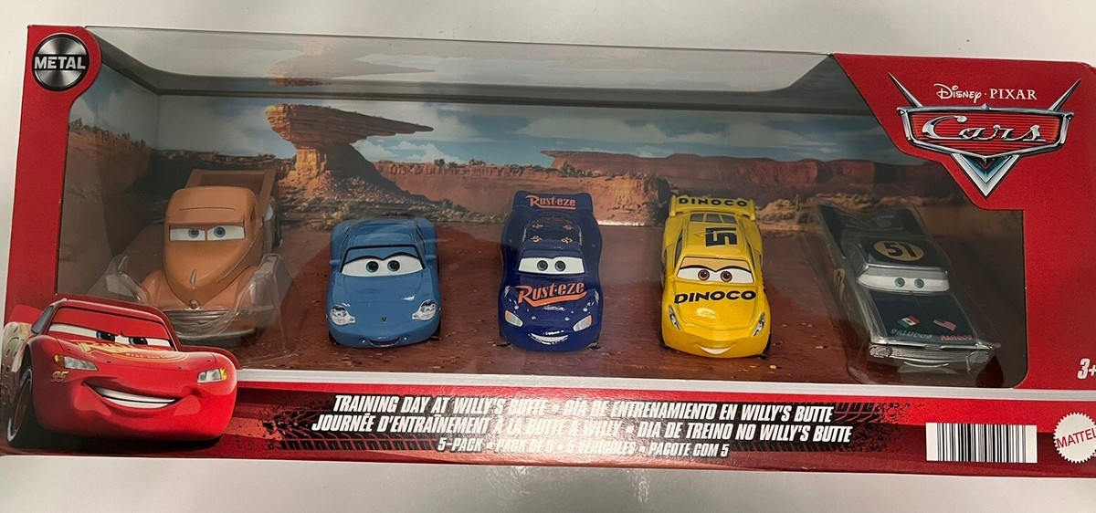 DISNEY PIXAR CARS PACK TRAINING DAY AT WILLY'S BUTTE SMOKEY, Fabulous  McQueen